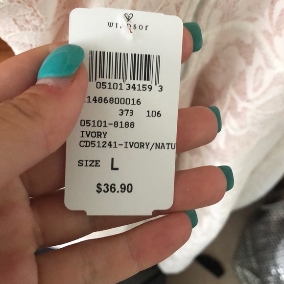 White Lace Dress - Picture 3 of 3